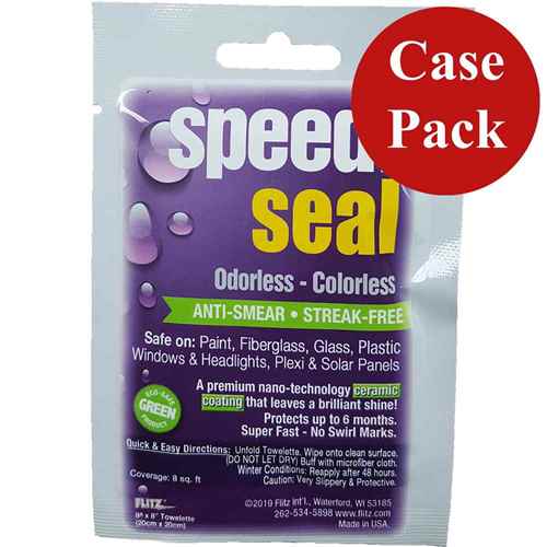 Buy Flitz MX 32801CASE Speedi Seal 8" x 8" Towelette Packet Case of 24* -