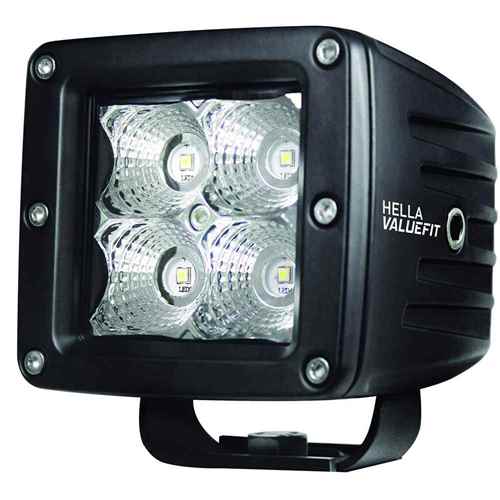 Buy Hella Marine 357204031 Value Fit LED 4 Cube Flood Light - Black -