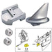 Buy Tecnoseal 20800 Anode Kit w/Hardware - Mercury Alpha 1 Gen 1 - Zinc -
