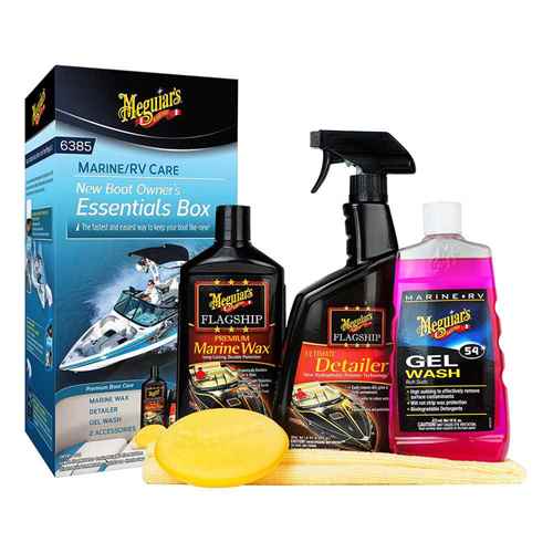 Buy Meguiar's M6385 New Boat Owners Essentials Kit - Boat Outfitting