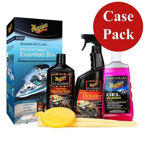 Buy Meguiar's M6385CASE New Boat Owners Essentials Kit - Case of 6* - Boat