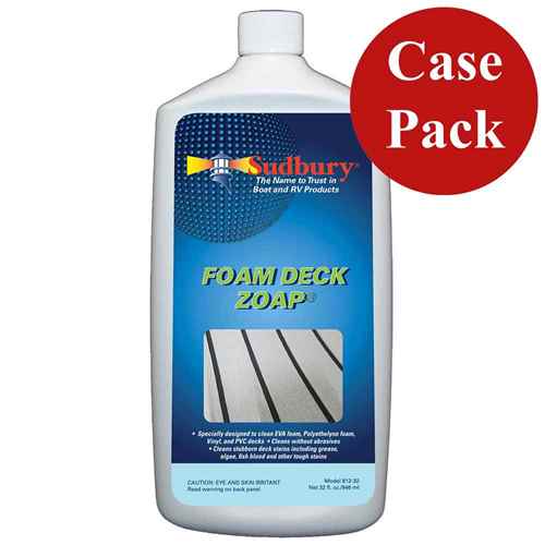 Buy Sudbury 812-32CASE Foam Deck Zoap Cleaner - 32oz Case of 6* - Boat