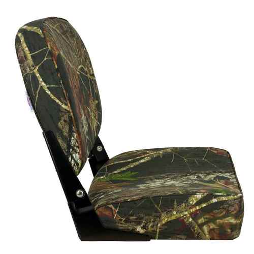 Buy Springfield Marine 1040626 Economy Folding Seat - Mossy Oak Break-Up -