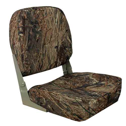 Buy Springfield Marine 1040627 Economy Folding Seat - Mossy Oak Duck Blind