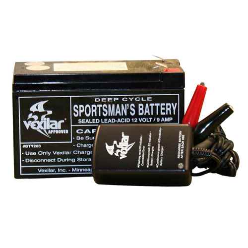 Buy Vexilar V-120 Battery & Charger - Portable Power Online|RV Part Shop
