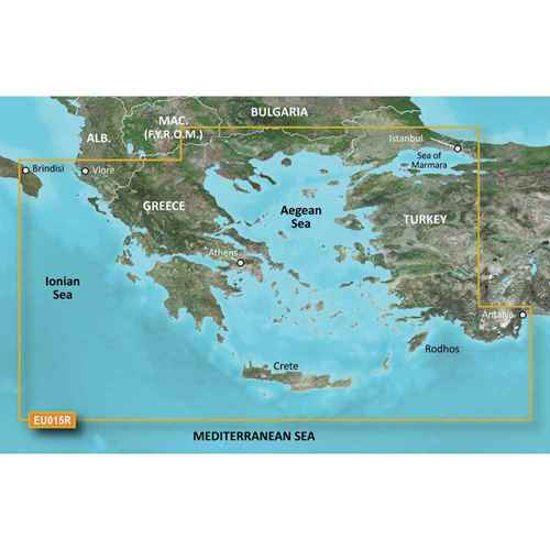Buy Garmin 010-C0773-20 BlueChart g3 HD - HXEU015R Aegean Sea & Sea of