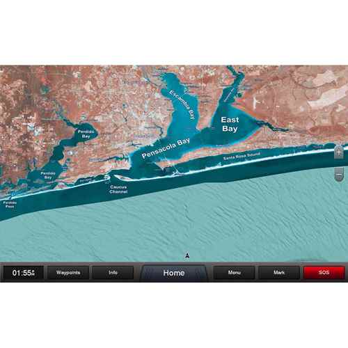 Buy Garmin 010-C1189-00 Standard Mapping - Emerald Coast Classic microSD