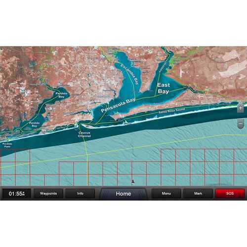 Buy Garmin 010-C1190-00 Standard Mapping - Emerald Coast Premium microSD
