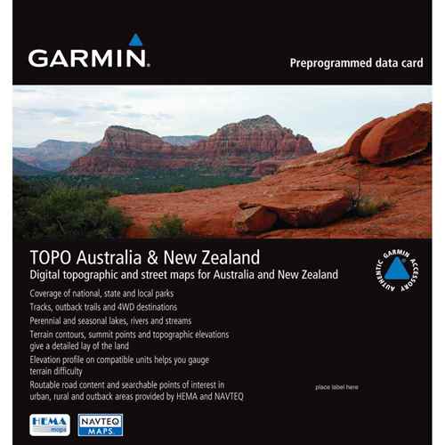 Buy Garmin 010-C1049-00 TOPO - Australia & New Zealand - microSD /SD -