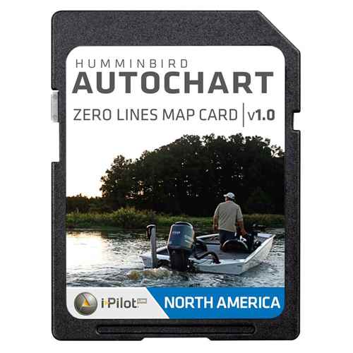 Buy Humminbird 600033-1 AutoChart Zero Lines Map Card - Marine Cartography