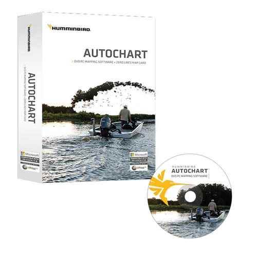 Buy Humminbird 600031-1 Autochart DVD PC Mapping Software w/Zero Lines Map