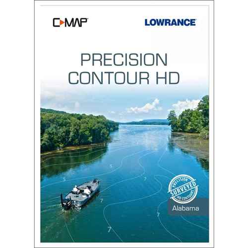 Buy Lowrance M-NA-Y334-MS C-MAP Precision Contour HD f/Alabama - Marine