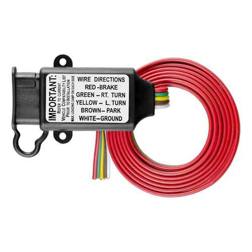 Buy Curt Manufacturing 55177 Non-Powered 3-to-2-Wire Taillight Converter