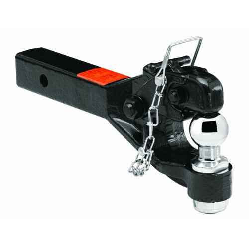  Buy Tow Ready 63040 Receiver Mount Pintle Hook 1-7/8" Ball Black -
