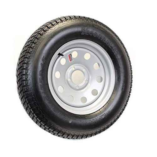 Buy Americana 32253 205/75D Tire15C/5H-5 Trailer Wheel Mini Modular Silver