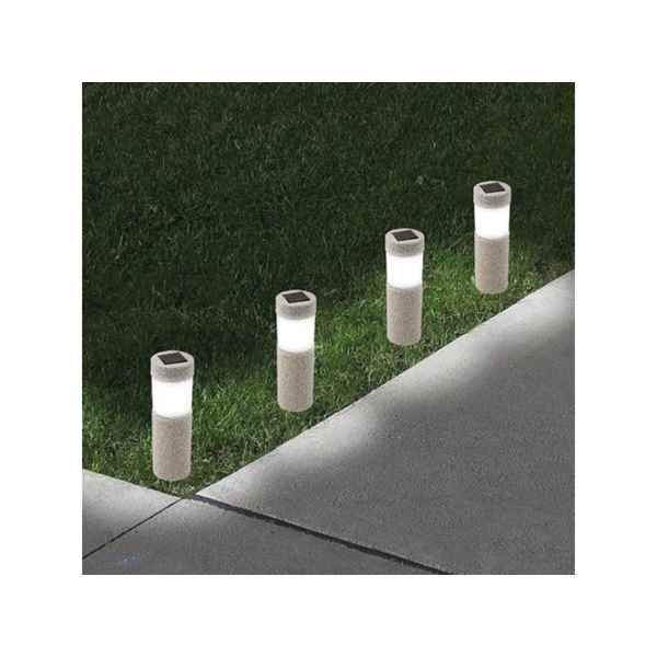  Buy Jobar JB7381 Solar Stone Pillar Lights - Patio Lighting Online|RV