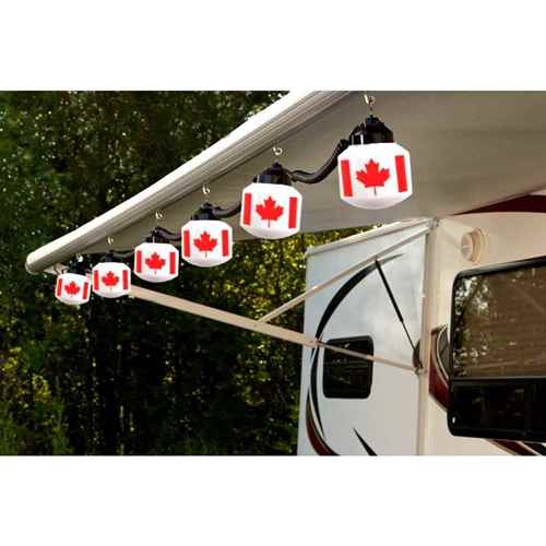 Buy Polymer 1604CANADA 25' 6 Globe Light Set-Canada - Patio Lighting