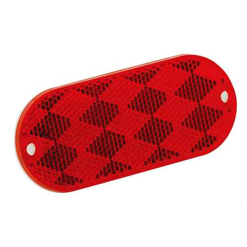 Buy Bargman 70-78-010 Reflector Oblong Red w/Mounting Holes And Adhesive