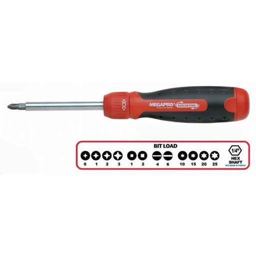 Buy Megapro 211R2C36RD 13In1 Ratchet Driver Red Triple 211R2C36 Round-C -