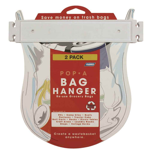 Pop-A-Bag Plastic Bag Hanger 2 Pack