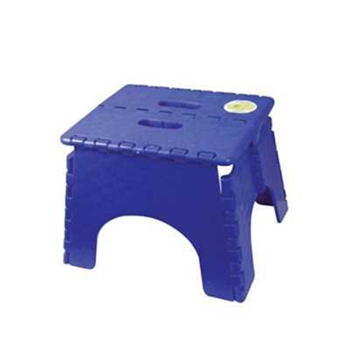 Buy B&R Plastics 1016SB EZ-Foldz Step Stool Sapphire Blue - Step and Foot