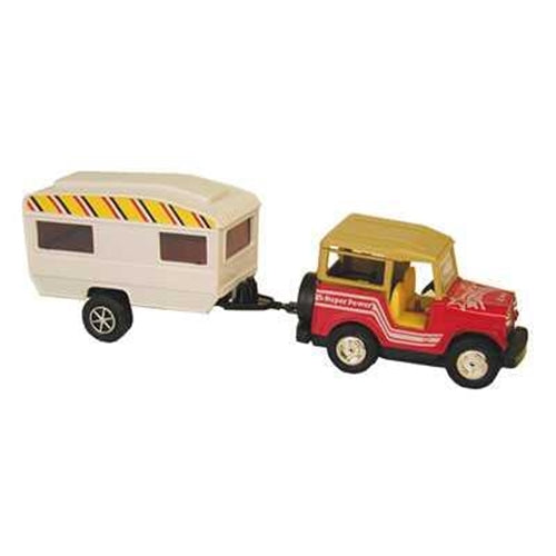 RV Action Toy Jeep And Trailer 