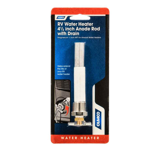 Buy Camco 11533 4.5" Anode Rod with Drain for Atwood Aluminum Water Heater