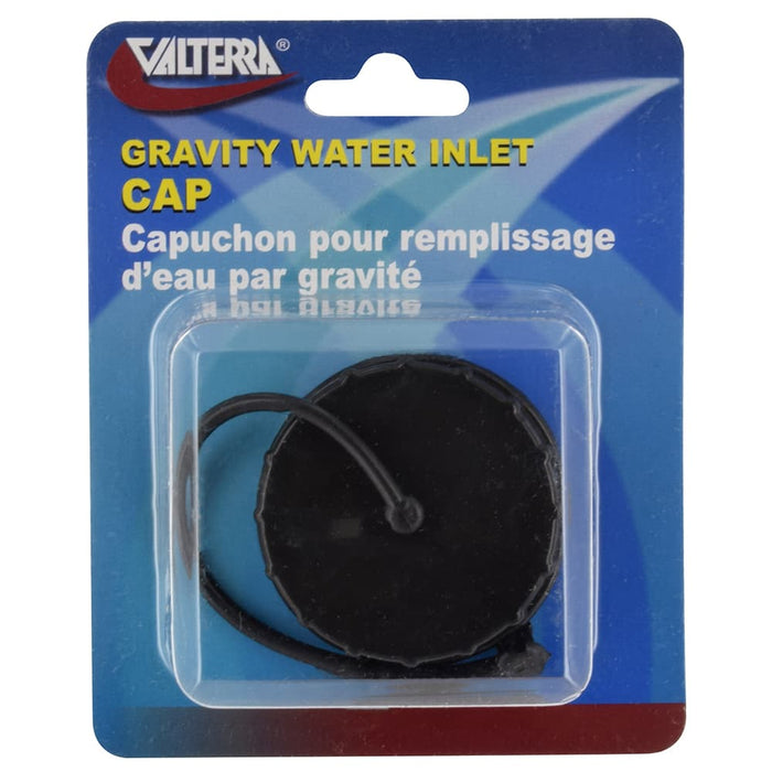 Gravity Water Inlet Cap Black 