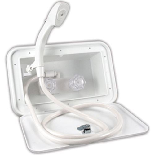 Buy JR Products 5M102A Exterior Shower White - Freshwater Online|RV Part
