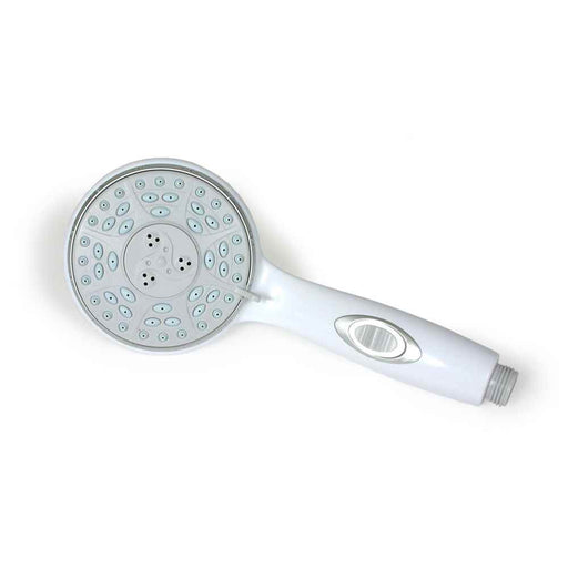 Shower Head with On/Off Switch (White)