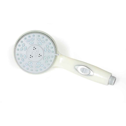 RV Shower Head with On/Off Switch (Off-White)