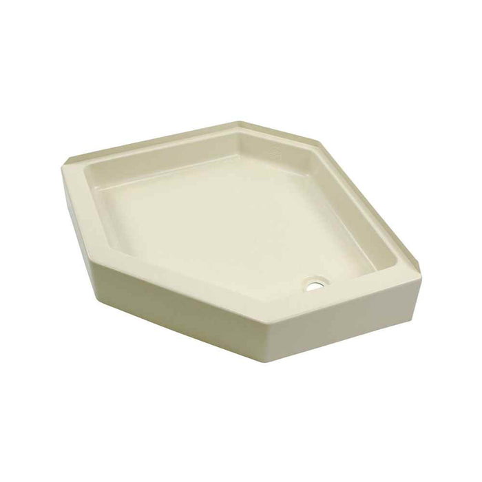 Parchment 32X32 Neo Hex Shower Pan Right-Hand 