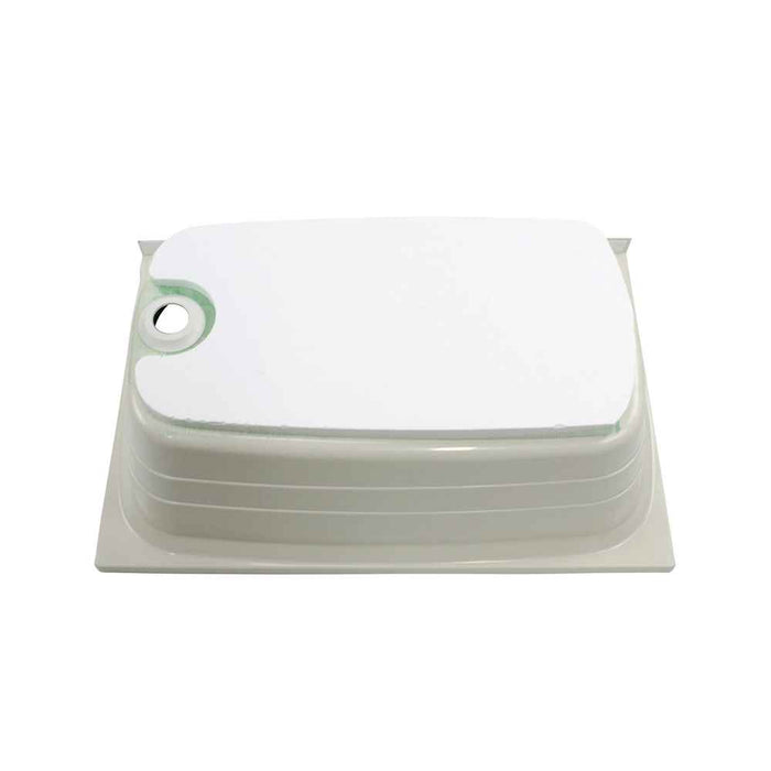 Parchment 24X36 Left Hand Drain Bathtub 