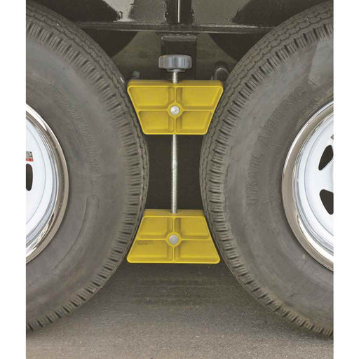 Buy Camco 44622 Yellow RV Wheel Stop Large - Chocks Pads and Leveling