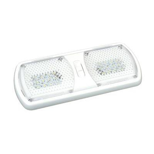 Surface Mount LED Double Dome Light Clear Lens 
