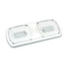Surface Mount LED Double Dome Light Clear Lens 