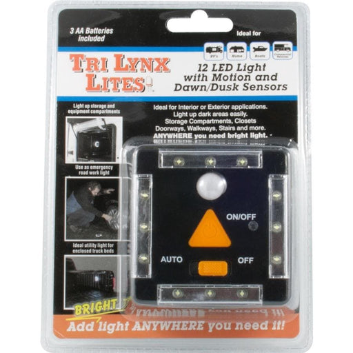 Tri Lynx Lites 12 LED Black 
