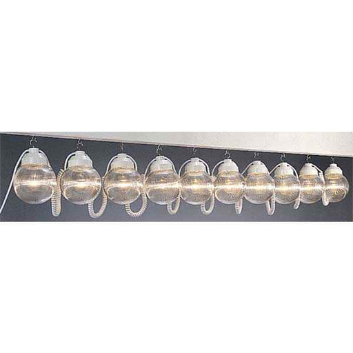10-Light Globes Clear 