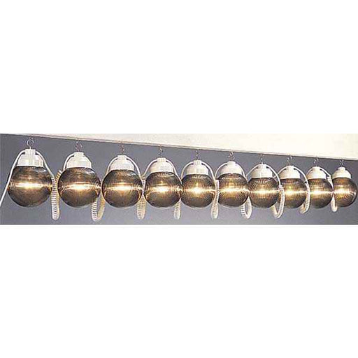 10-Light Globes Bronze 