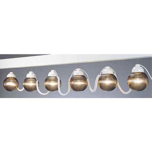 6-Light Globes Bronze 