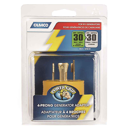 Buy Camco 55338 30M/30F Generat Adapter - Power Cords Online|RV Part Shop