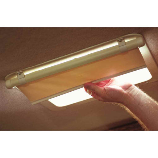 Buy Camco 42913 Retractable Lights Out Vent Shade (Cream) - Shades and