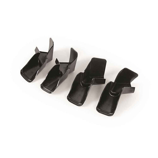 Gutter Spout with Extension - Pack of 4, Black