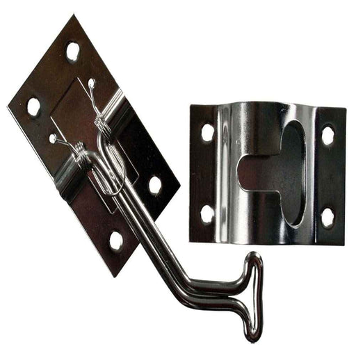 45-deg T-Style Door Hold Stainless Steel 