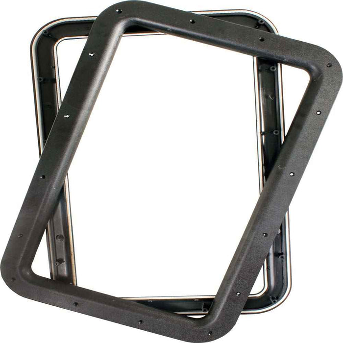 Deluxe Door Window Frame Black 