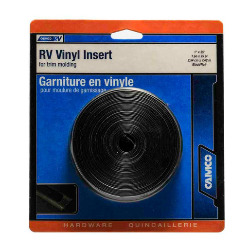 Vinyl Trim Insert (1" x 25', Black)