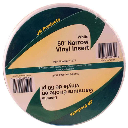 50' Narrow Vinyl Insert - White 