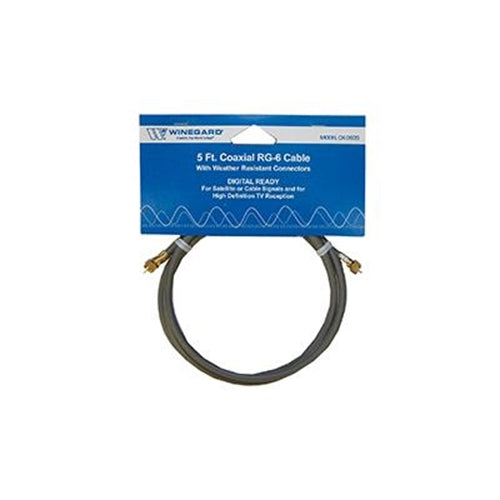 Coaxial Cable RG-6 5' 
