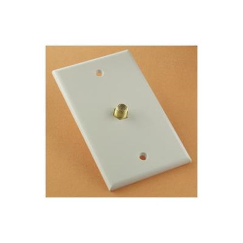 TV Wall Plate - White 