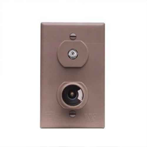 TV Outlet Brown 